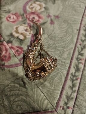 Vintage Saxaphone Brooch